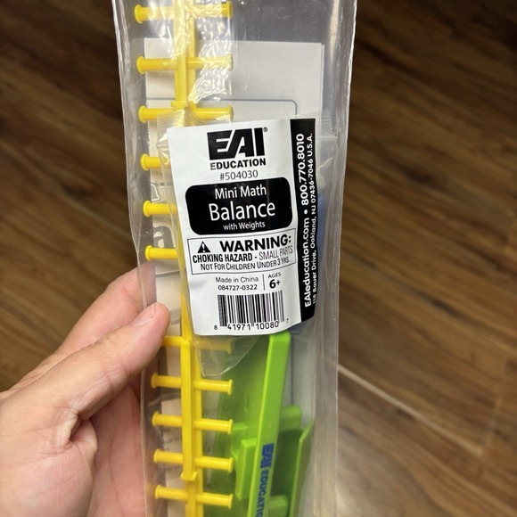 Learning School Hands-on Practice‎ LOT WRAP-UPS Saxon Sub Tool Mini Math Balance - Picture 9 of 11